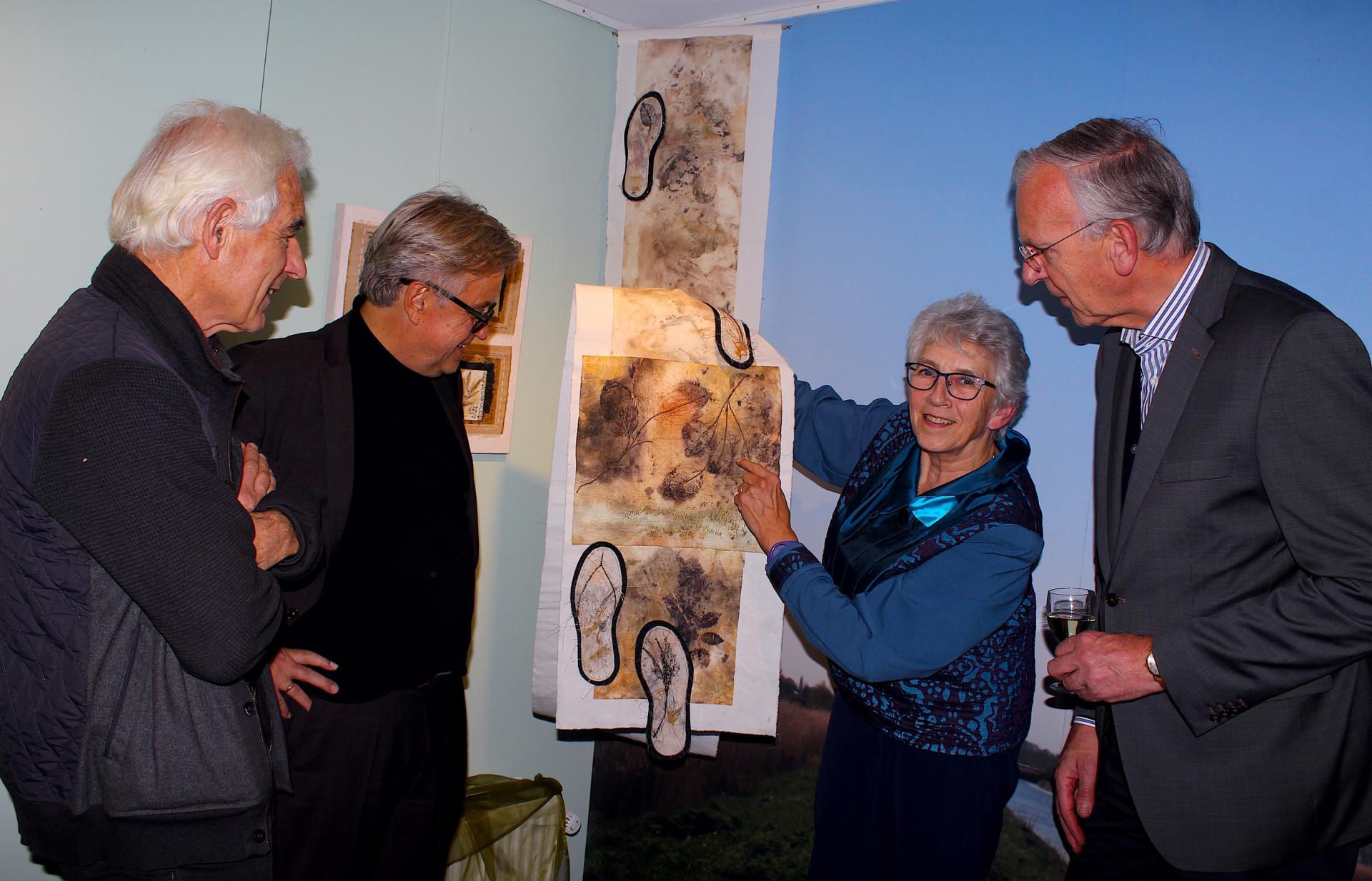 Toveren met blad in Boomkwekerij Museum 
