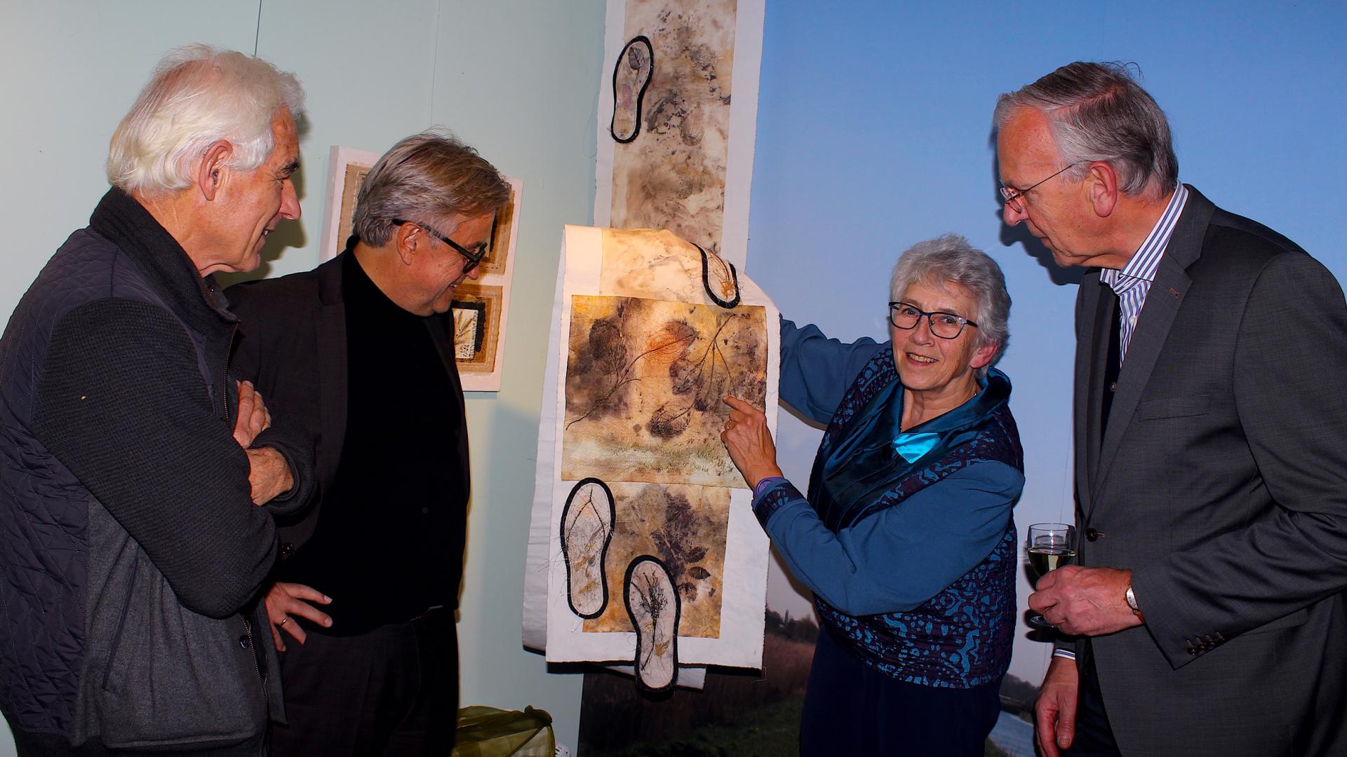Toveren met blad in Boomkwekerij Museum 