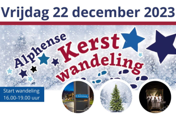 Kerstwandeling Alphen aan den Rijn