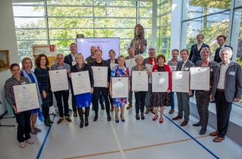 Minister Van Engelshoven reikt Werelderfgoed certificaten uit