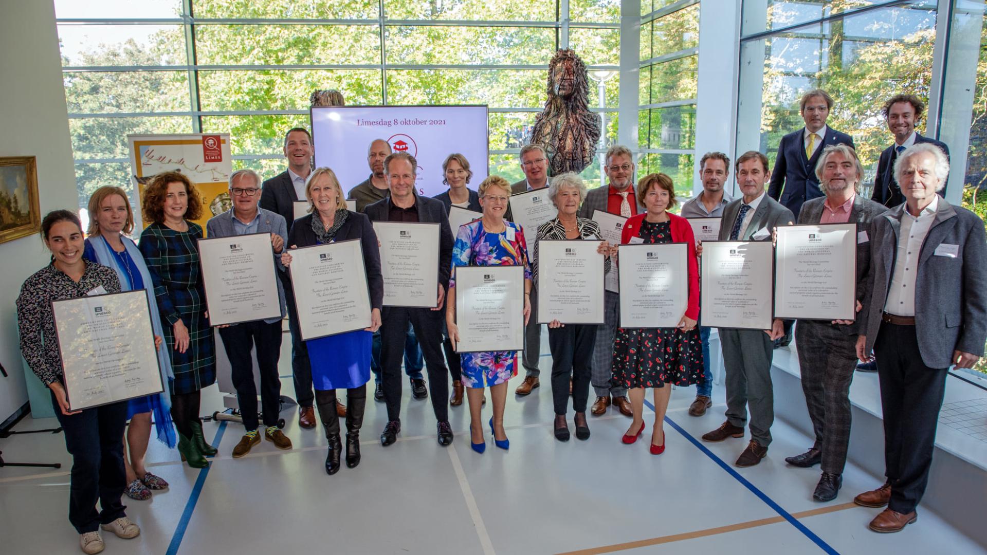 Minister Van Engelshoven reikt Werelderfgoed certificaten uit