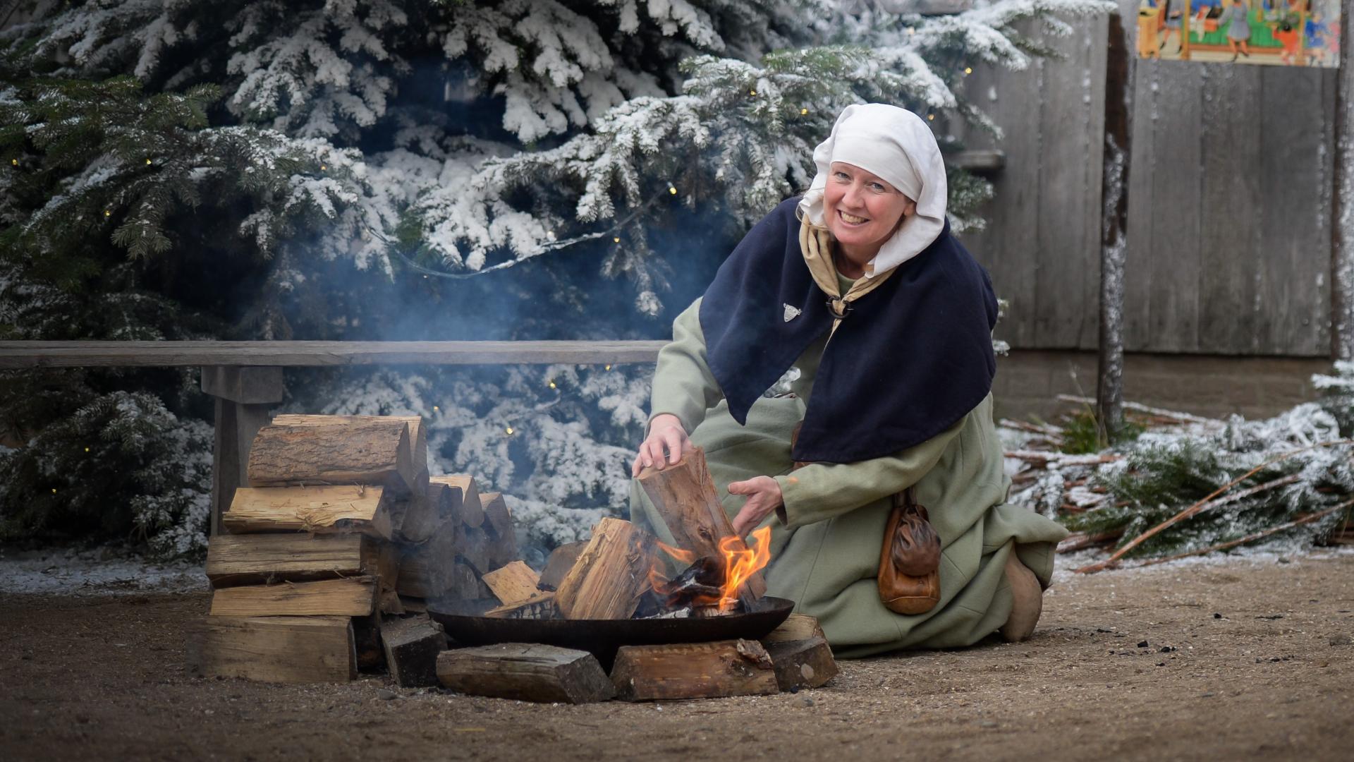 Vier de Winter in Museumpark Archeon