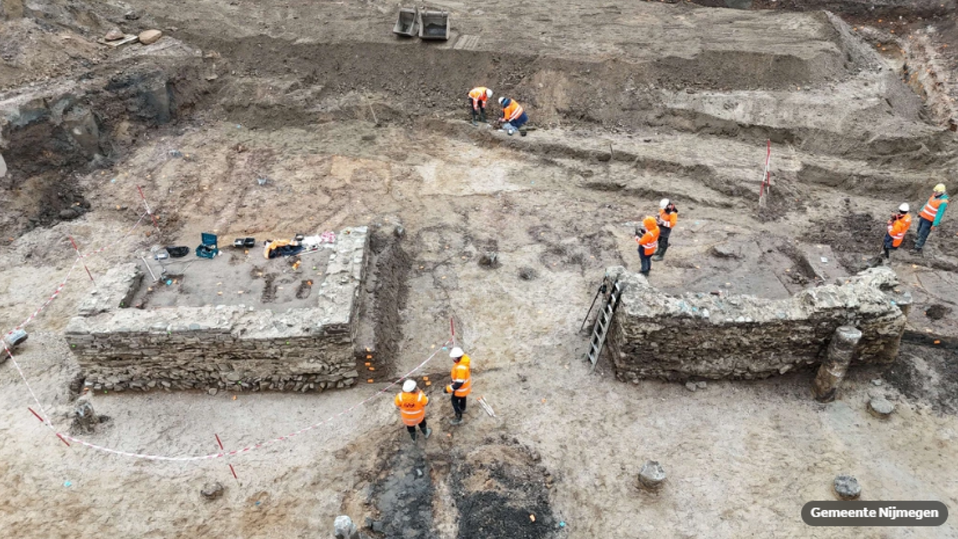 Largest Roman bathhouse complex in the Netherlands discovered in Nijmegen