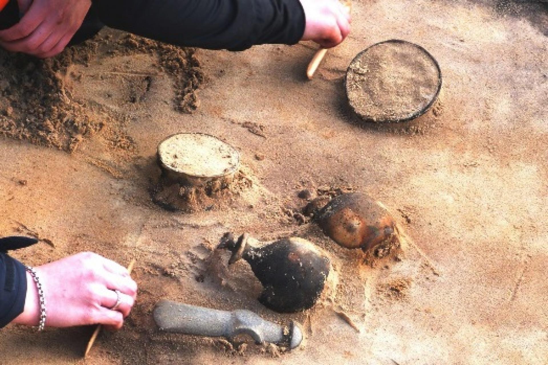 De opgravingen in Dalfsen