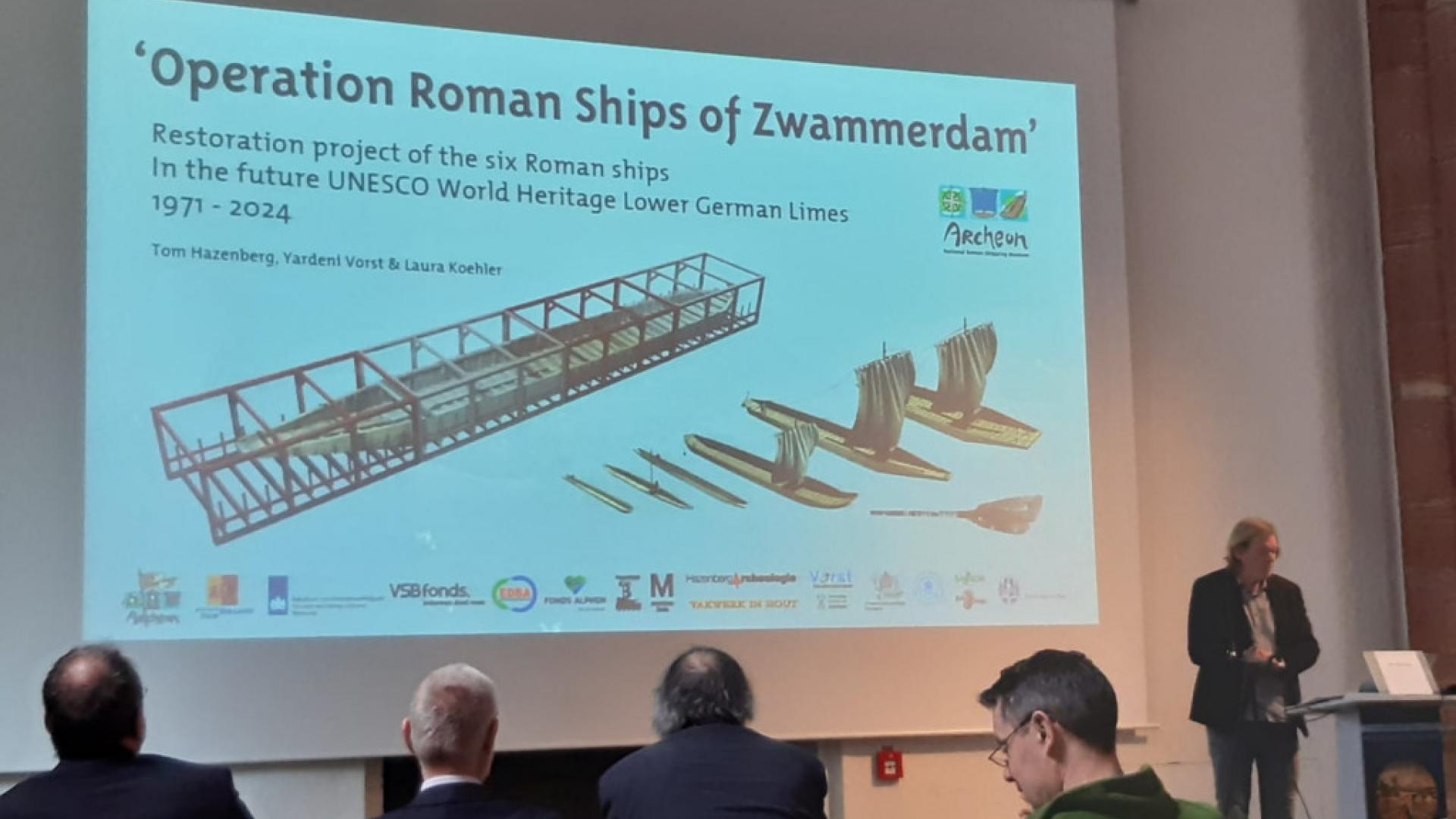Zwammerdamschepen op congres in Frankfurt