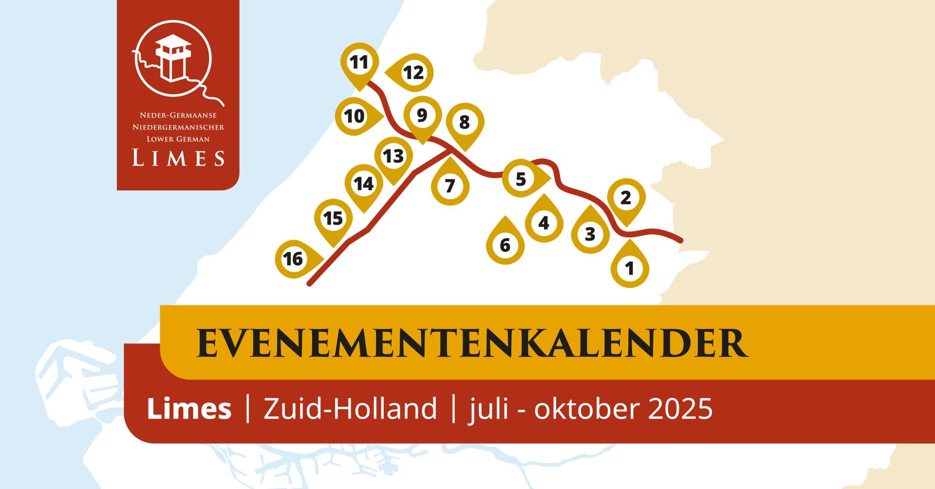 Limes Evenementenkalender juli - oktober 2025