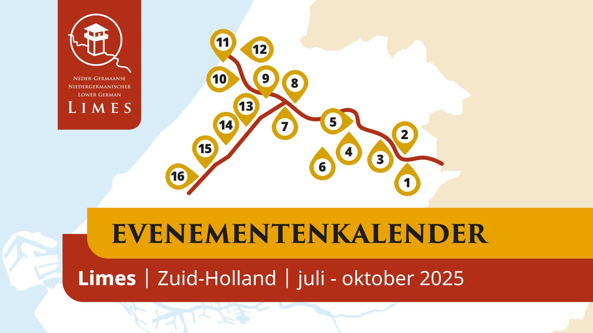 Limes Evenementenkalender juli - oktober 2025