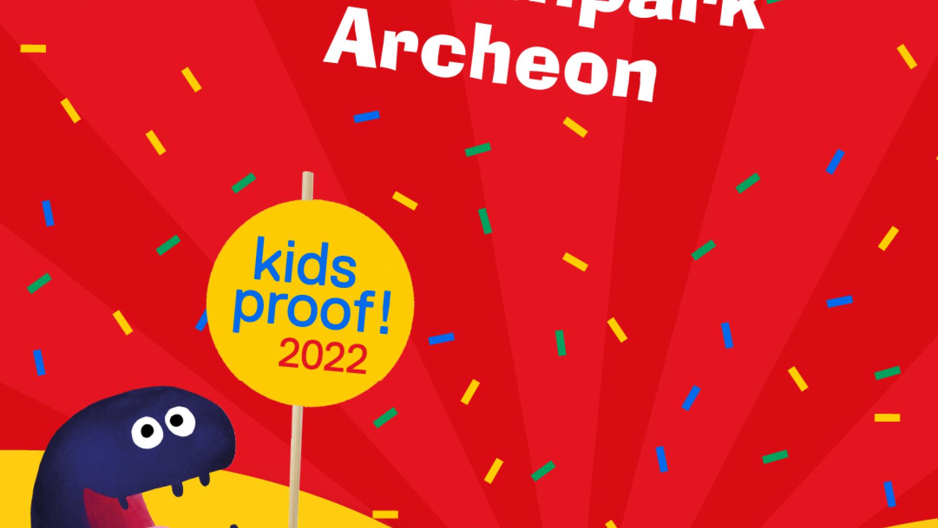 Museumpark Archeon is provincie winnaar Kidsproof museum 2022