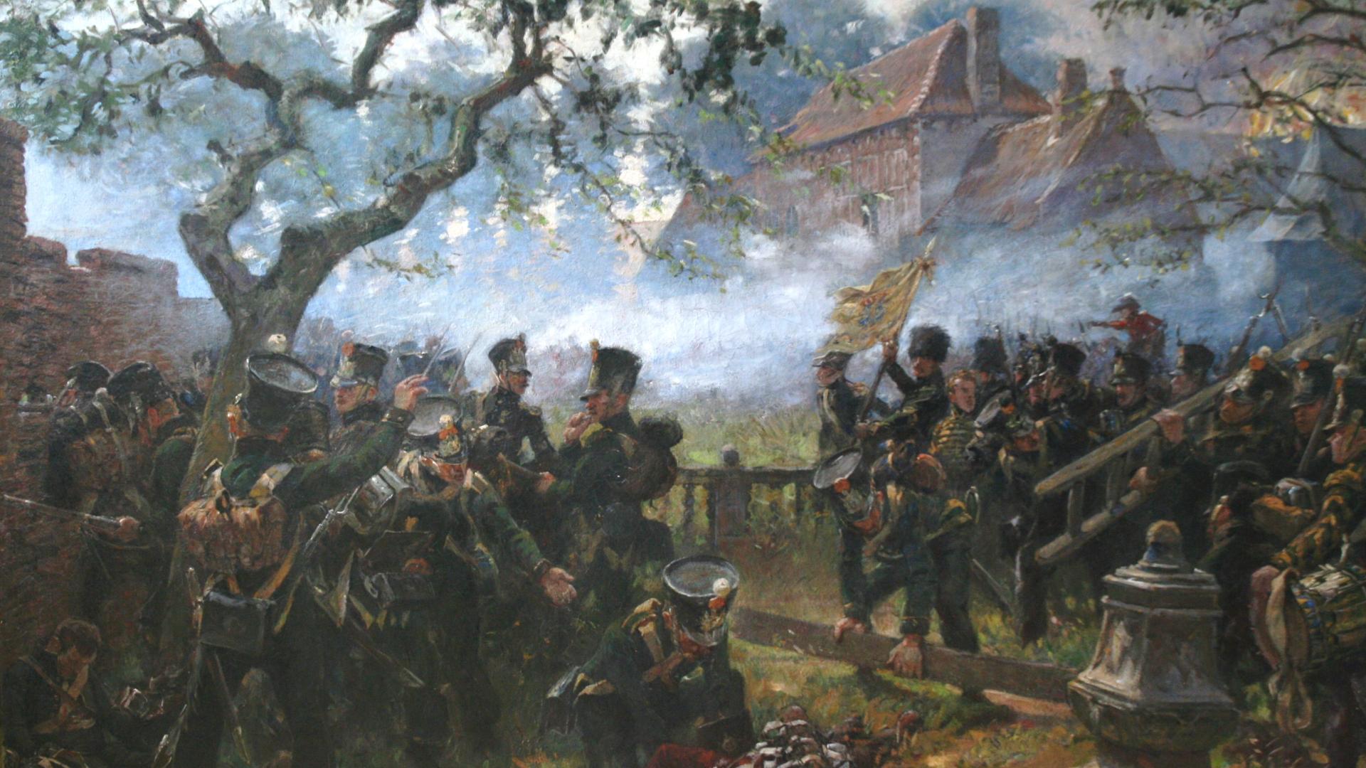 Napoleon bij Waterloo