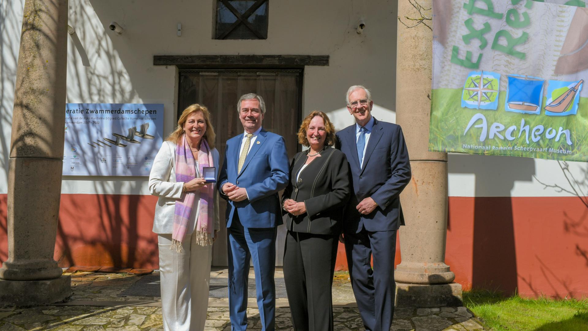 Erepenning voor Museumpark Archeon