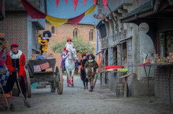 Stad van Sinterklaas in Museumpark Archeon