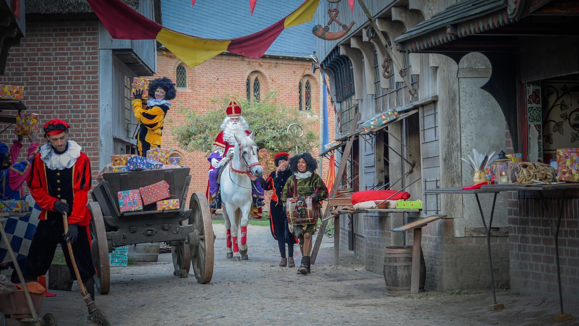 Stad van Sinterklaas in Museumpark Archeon