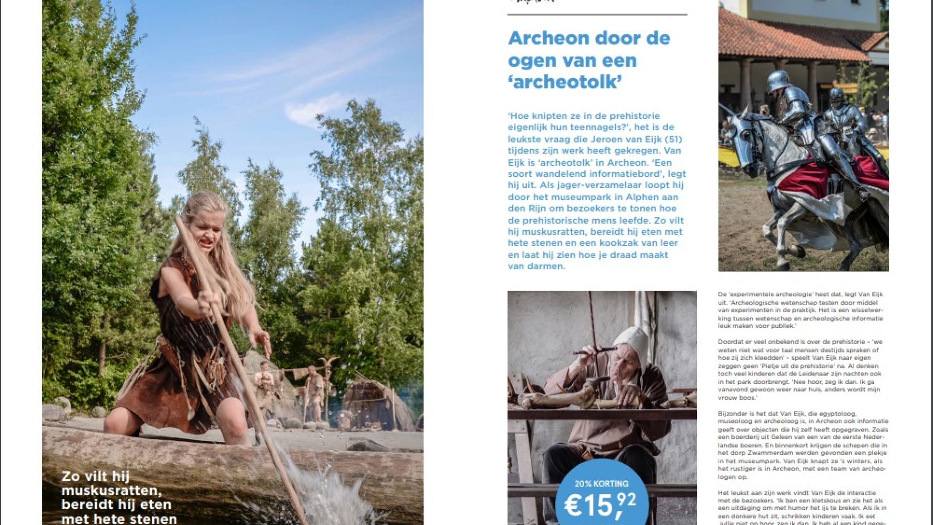 'Archeon door de ogen van een archeotolk'