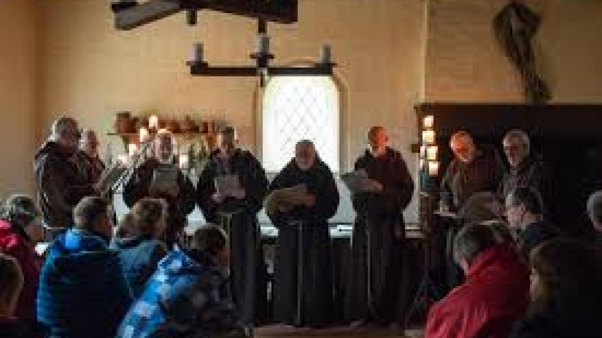14e eeuwse viering van Goede Vrijdag