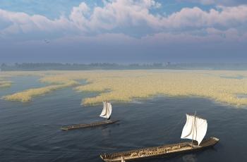 De Romeinse Zwammerdamschepen komen thuis