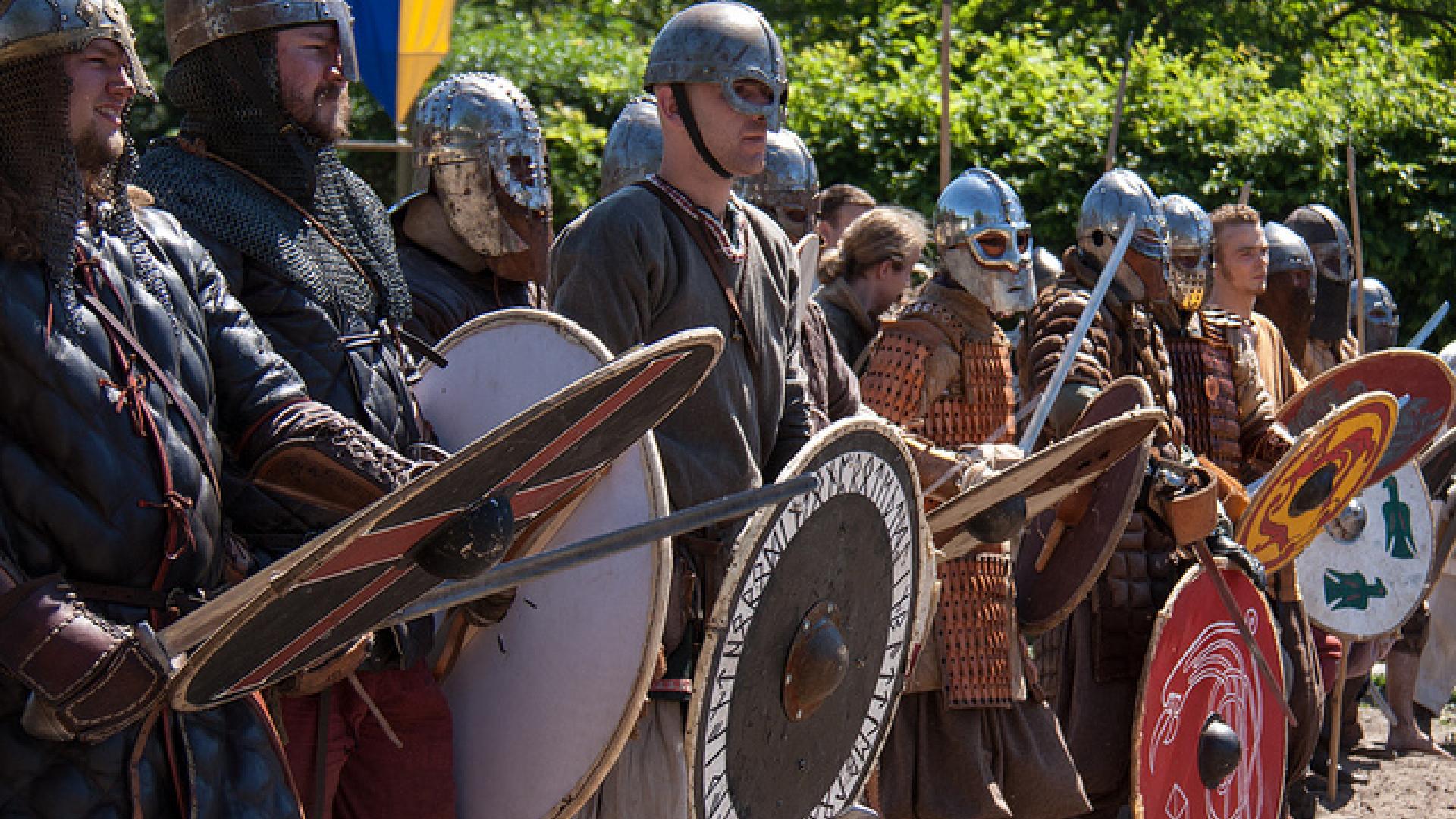 Vikingen veroveren Archeon