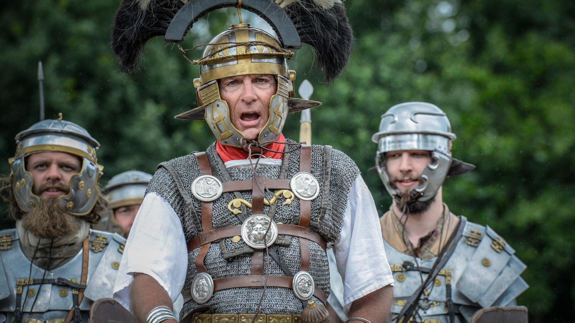 Van oermens, ridder tot Romein