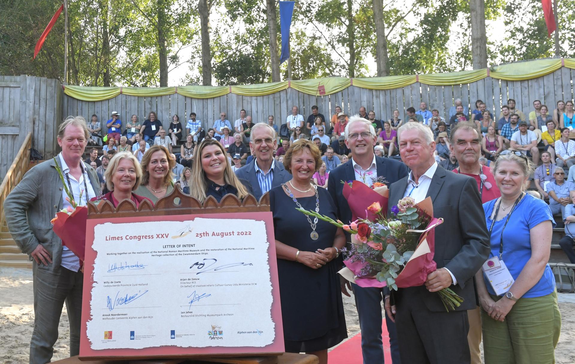 Ondertekening intentieverklaring in Museumpark Archeon