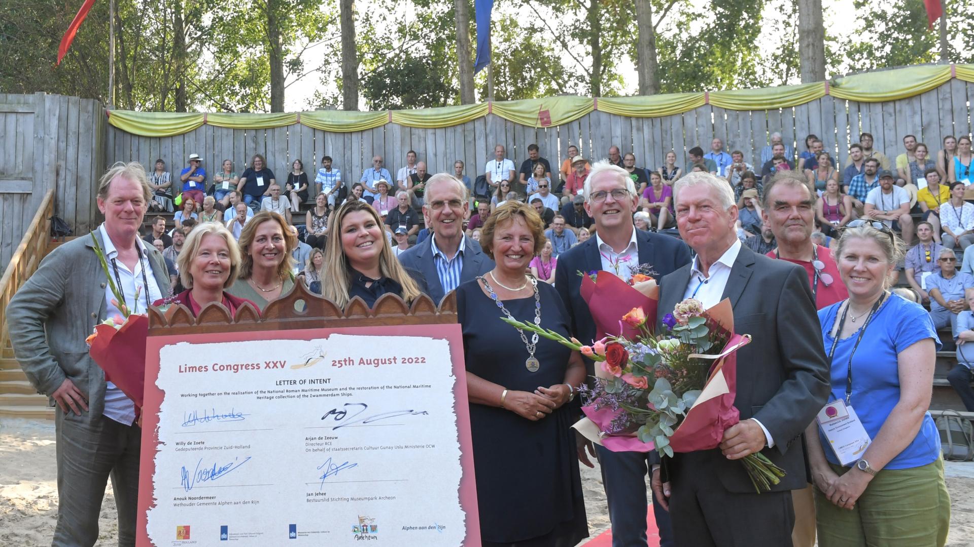 Ondertekening intentieverklaring in Museumpark Archeon