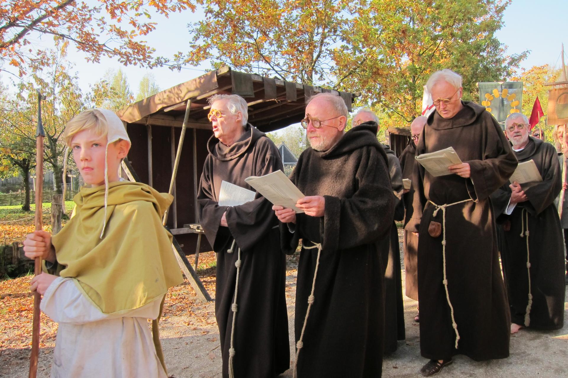 Allerheiligen processie en Allerzielen gezangen