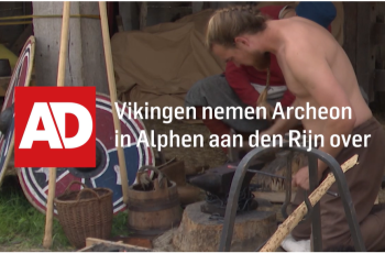 Vikingen nemen Alphen over; 'Leuk om levend museum te zijn