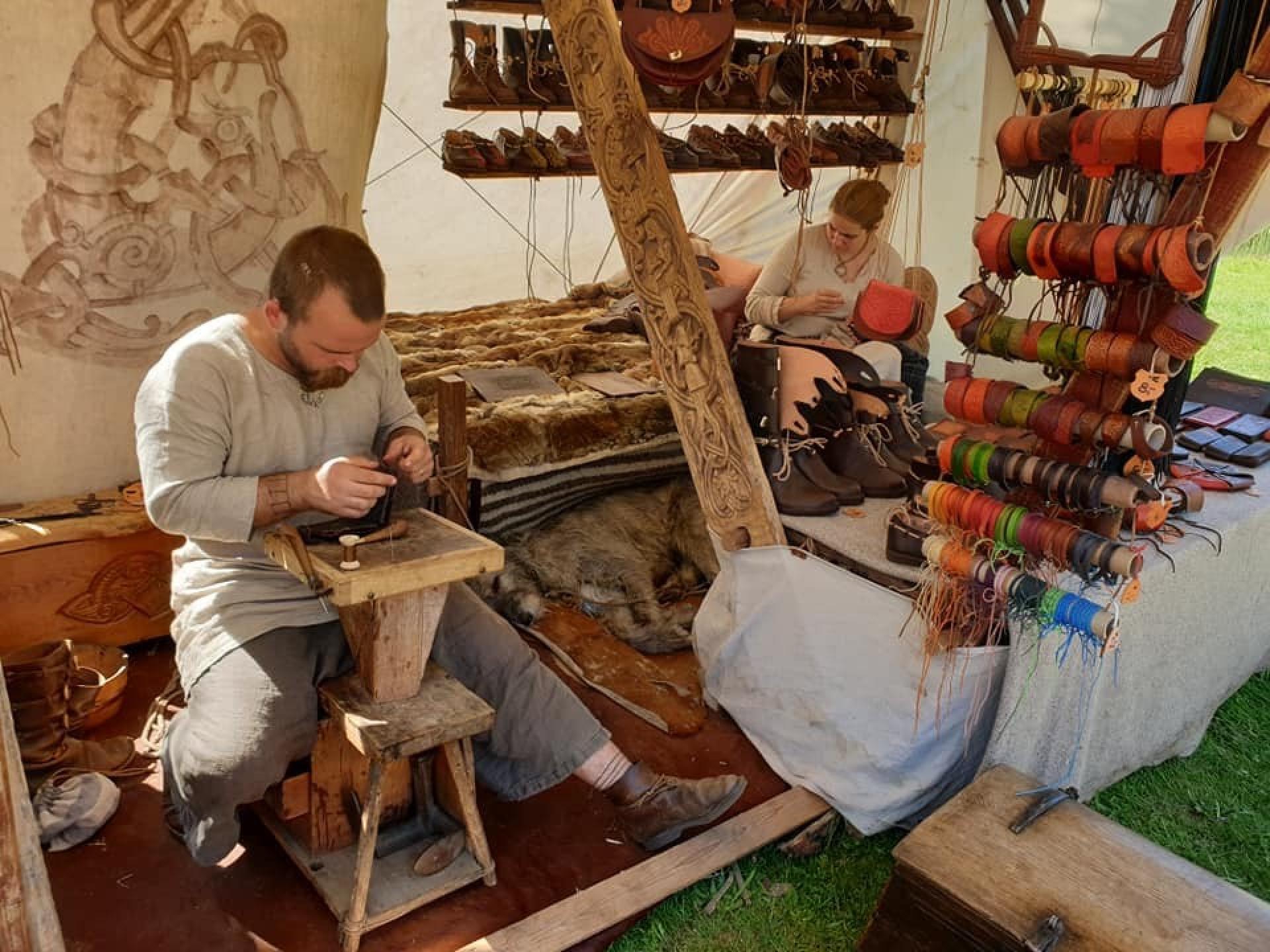 Vikingen veroveren Archeon 