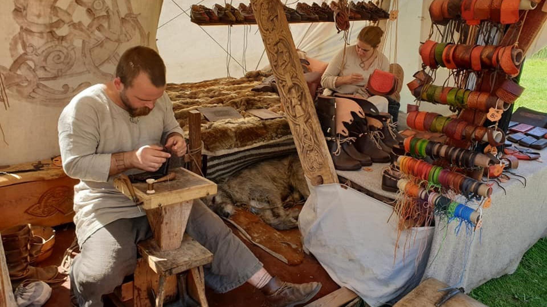 Vikingen veroveren Archeon 