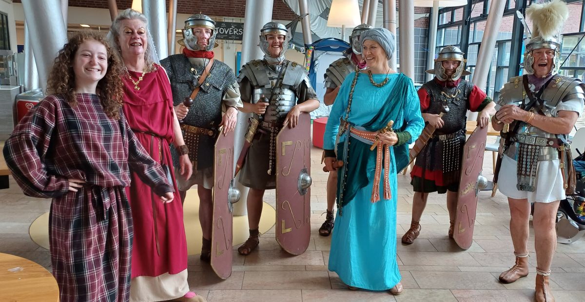 Romeinen in WKZ behalen het nieuws! | Archeon