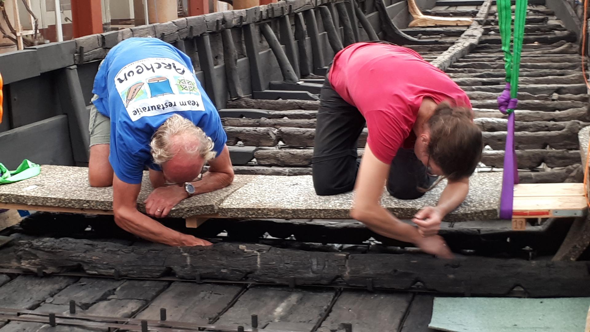 Restauratie van de Zwammerdamschepen