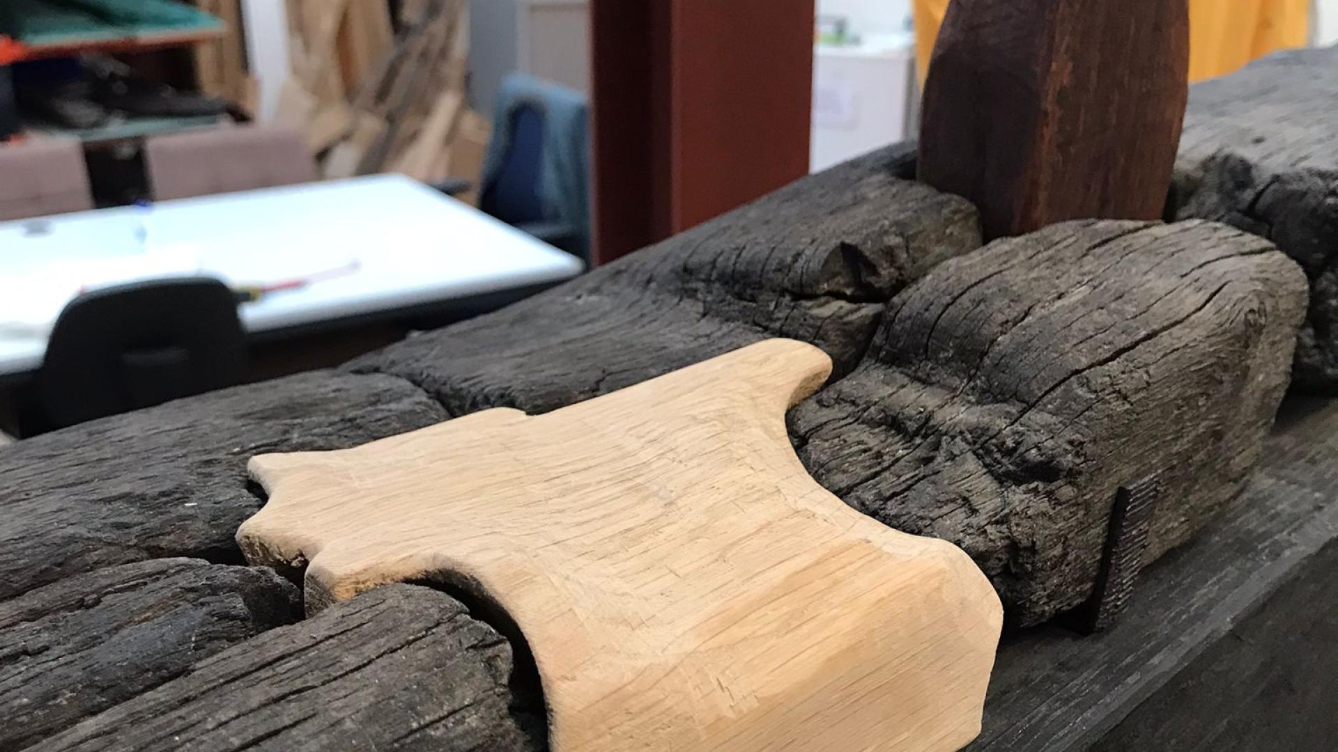 ''Laatste' stukje hout voor de Zwammerdam 2