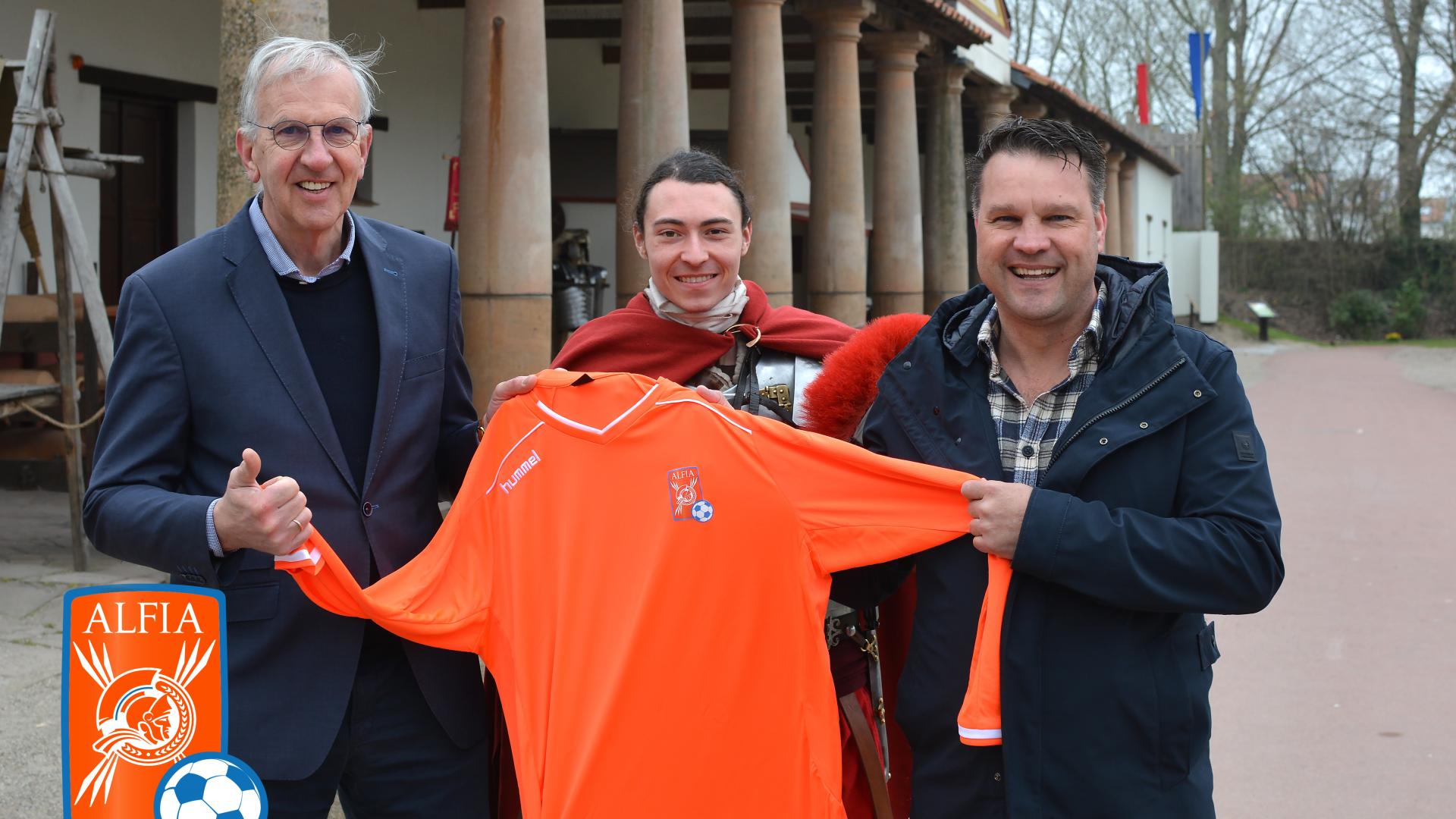 Samenwerking Archeon en voetbalvereniging Alphia