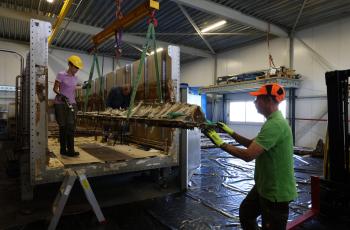 Update restauratie Zwammerdamschip in het AD