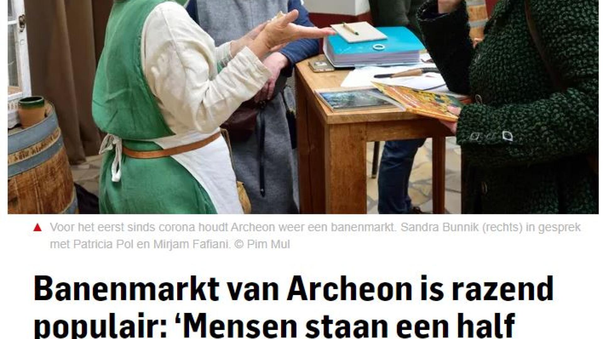 Banen- en informatiemarkt zeer geslaagd