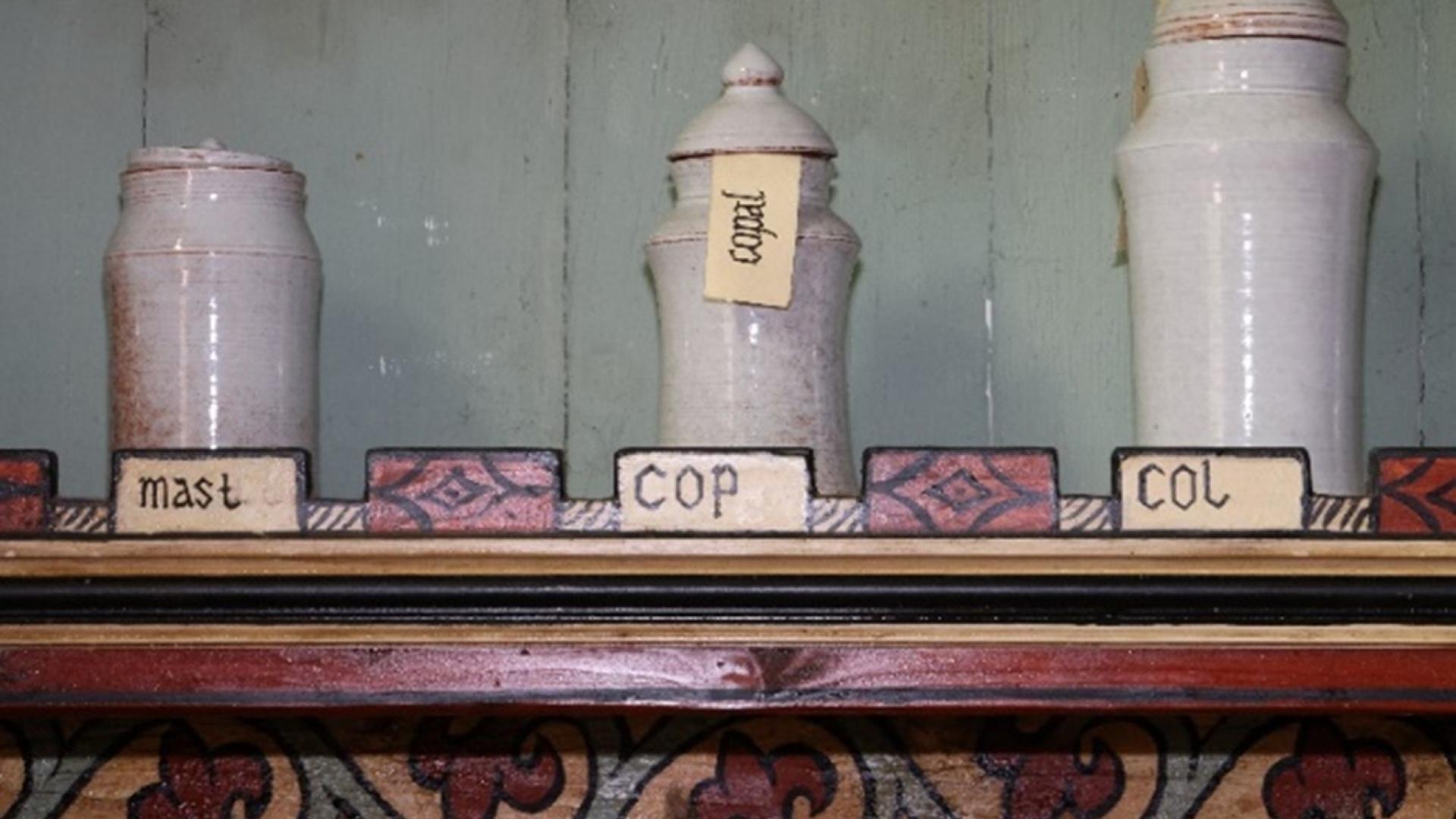 Verhalen in het chirurgijnshuis: de apotheek